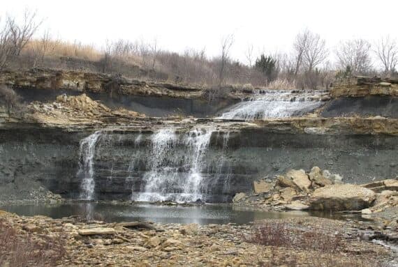 waterfalls