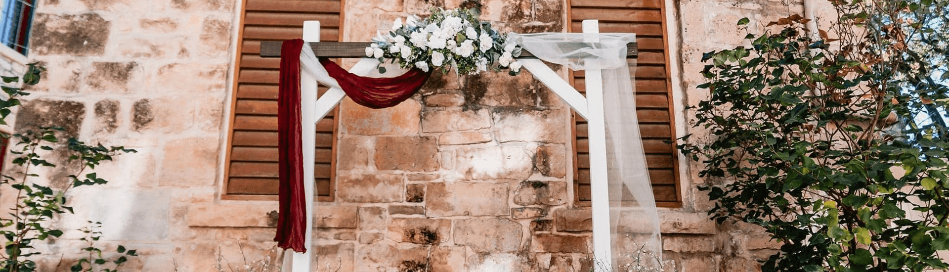 wedding arch